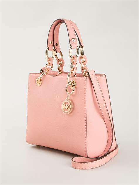 michael kors tote bag rosa|Michael Kors handbags pink tote.